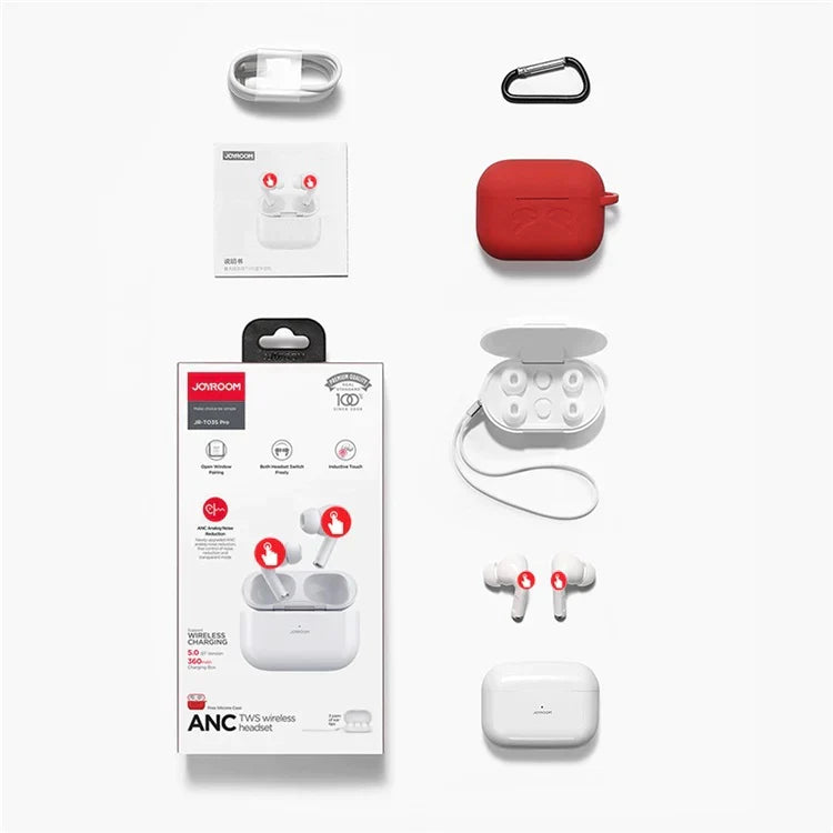 Joyroom T03S Pro Earbuds with Active Noise Cancellation -Pop Up Version