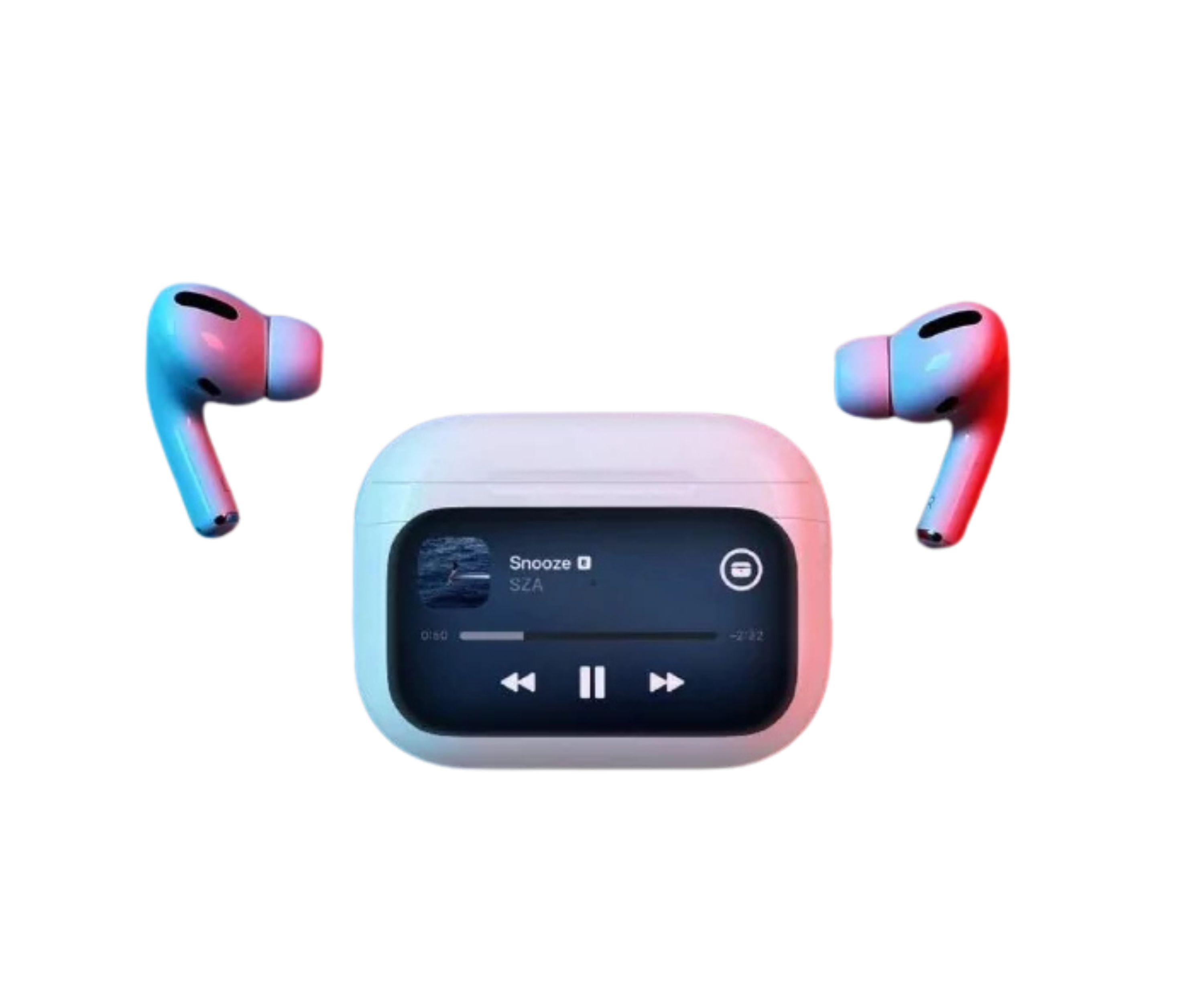 A9-PRO Smart Touch Screen Earbuds